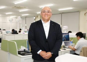 O presidente da Sankyo, Noboru Mihara, na sede da empresa em Toyohashi. Foto: Claudio Endo/Alternativa