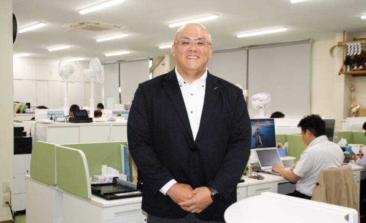 O presidente da Sankyo, Noboru Mihara, na sede da empresa em Toyohashi. Foto: Claudio Endo/Alternativa