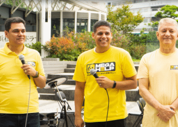 Evento Mega Help Japão realizado no ano passado em Hamamatsu. Foto: Divulgação