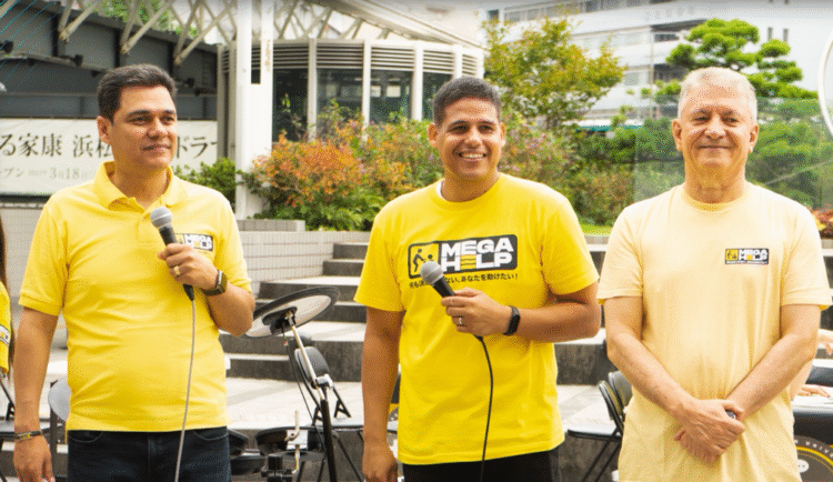Evento Mega Help Japão realizado no ano passado em Hamamatsu. Foto: Divulgação