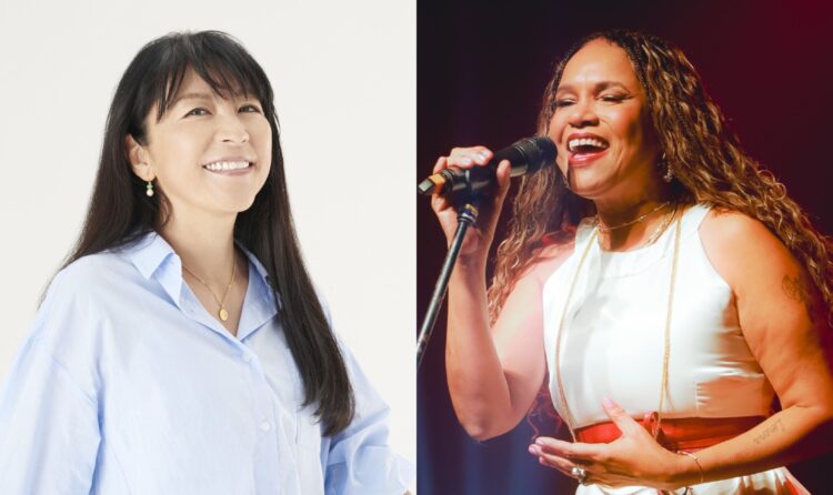 Lisa Ono e Teresa Cristina. Fotos: Divulgação e Facebook