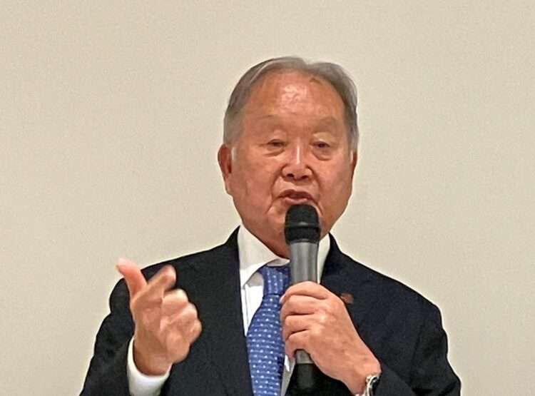 Presidente honorário do Bunkyo, Renato Ishikawa. Fotos: Cedida