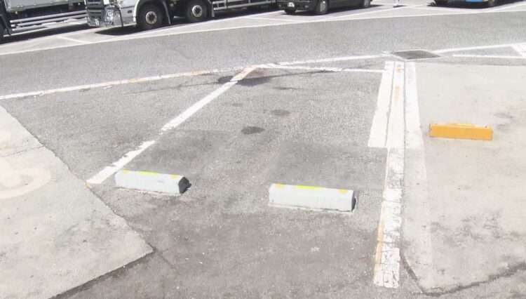 Local onde teria ocorrido a agressão, na área de descanso da via expressa Tomei em Shinshiro. Foto: Reprodução/Tokai TV