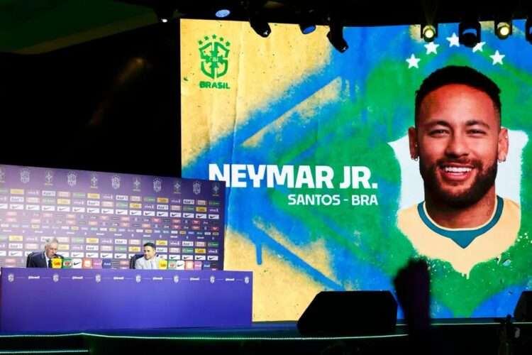 Ancelotti anuncia jogadores da seleção para a Copa, incluindo Neymar. Foto: Rafael Ribeiro/CBF