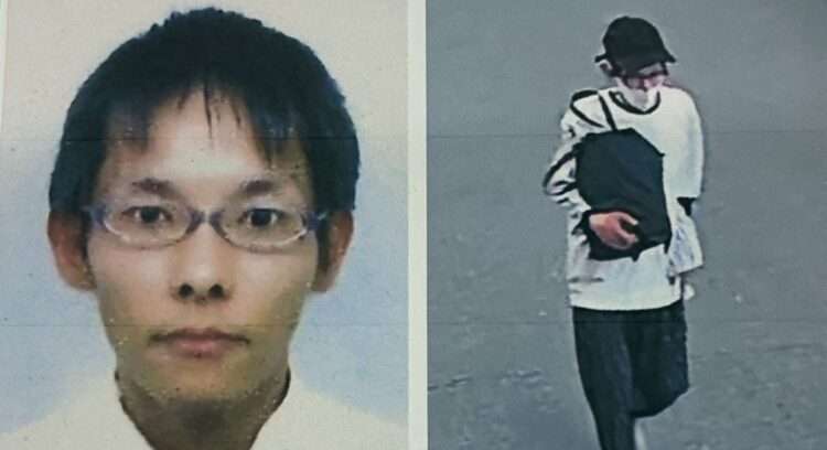 Kenji Oyama, procurado por homicídio. Foto: Reprodução/FNN