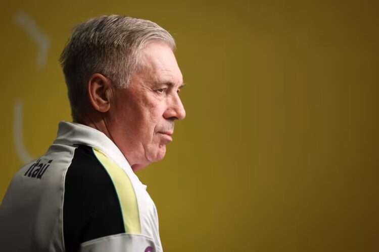 Carlo Ancelotti, técnico da seleção brasileira. Foto: Divulgação/Fifa