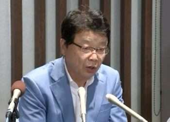 Haruo Kitamura, parlamentar do Partido Conservador do Japão. Foto: Reprodução/JNN