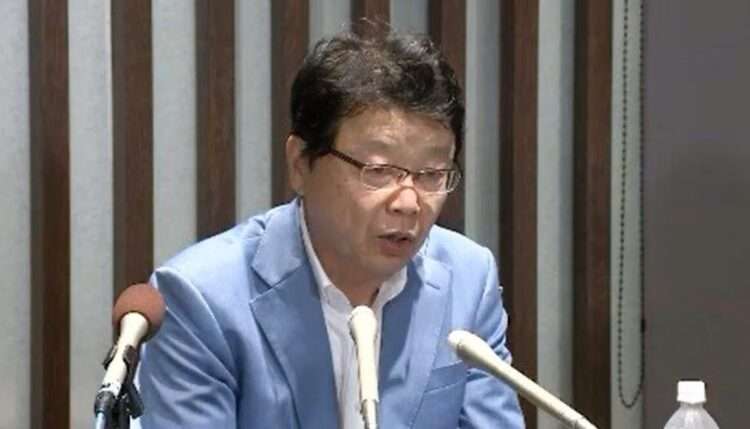 Haruo Kitamura, parlamentar do Partido Conservador do Japão. Foto: Reprodução/JNN