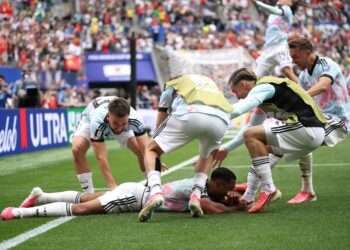 Bélgica comemora vitória contra Senegal. Fotos: Divulgação/Fifa