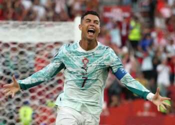 Cristiano Ronaldo comemora gol. Fotos: Divulgação/Fifa