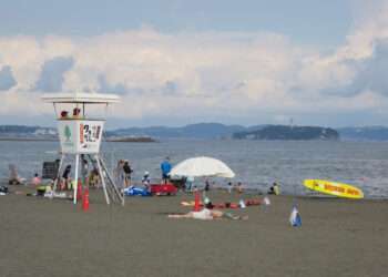 Praia em Chigasaki, Kanagawa. Foto: iStockphoto