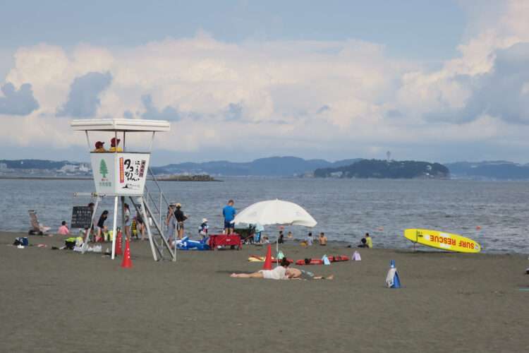 Praia em Chigasaki, Kanagawa. Foto: iStockphoto