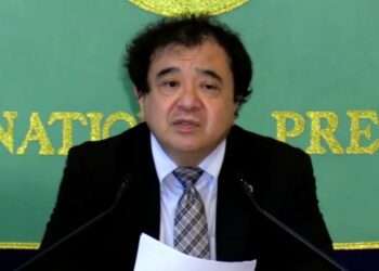 Advogado Shoichi Ibusuki. Foto: Reprodução/日本記者クラブ