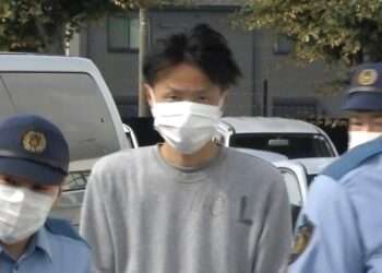 Atsushi Goto, preso por tentar assaltar uma loja de conveniência em Gunma. Foto: Reprodução/FNN