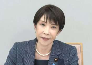 Primeira-ministra do Japão, Sanae Takaichi. Foto: Reprodução/FNN
