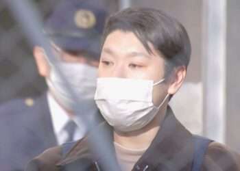 Takumi Ouchi, julgado por assassinato e perseguição. Foto: Reprodução/JNN