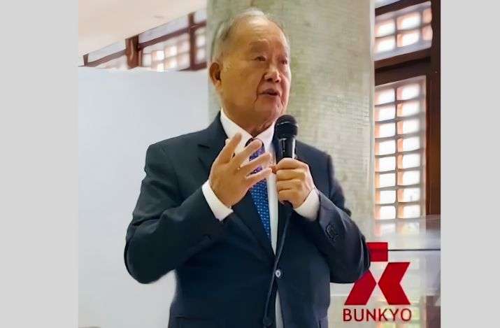 Renato Ishikawa, presidente de honra e um dos palestrantes do evento. Foto: Bunkyo