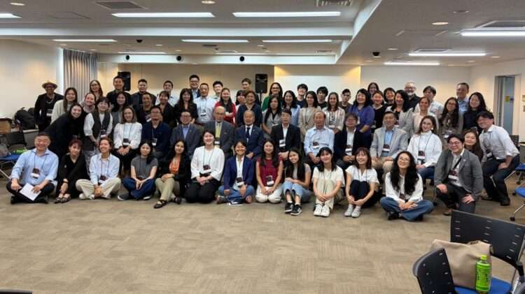 Participantes e organizadores do Conexão Bunkyo Japão, em Tóquio. Foto: Virgínia Oshima/Cedida